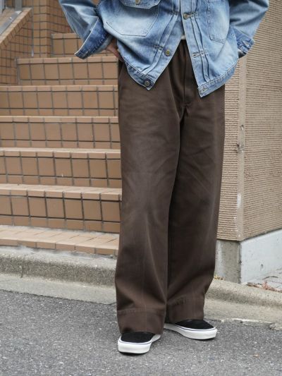 Unlikely Skater's Work Pants[FADED BROWN] | 1LDK (ワンエルディー