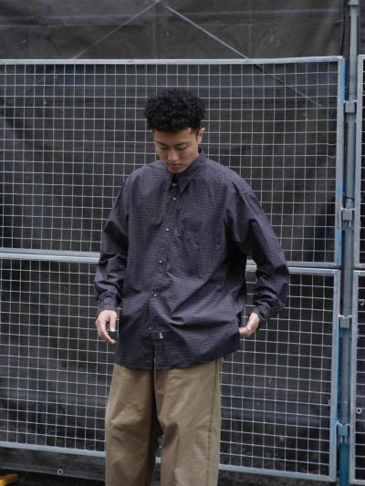 トップス Marvine Pontiak Shirt Makers shirt MARVINE PONTIAK SHIRT MAKERS【マービンポンティアックシャツ