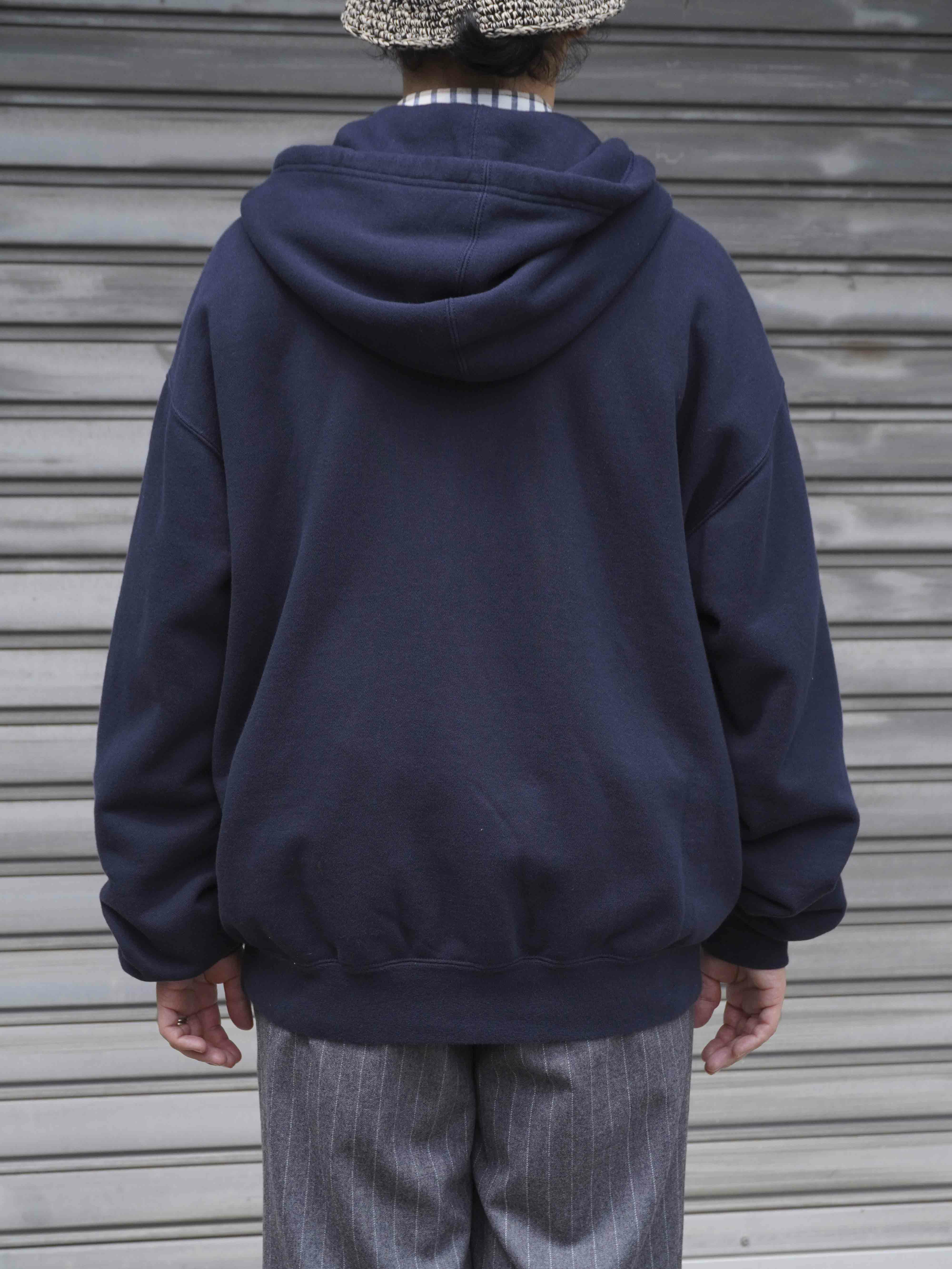JUMBERCA ZIP UP HOODIE[NAVY] | 1LDK (ワンエルディーケー) 公式サイト