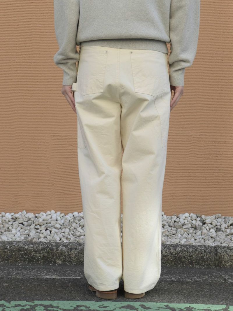 2440　パンツ　エクリュ　36 DUCK PAINTER PANTS[ECRU] | 1LDK (ワンエルディーケー) 公式サイト