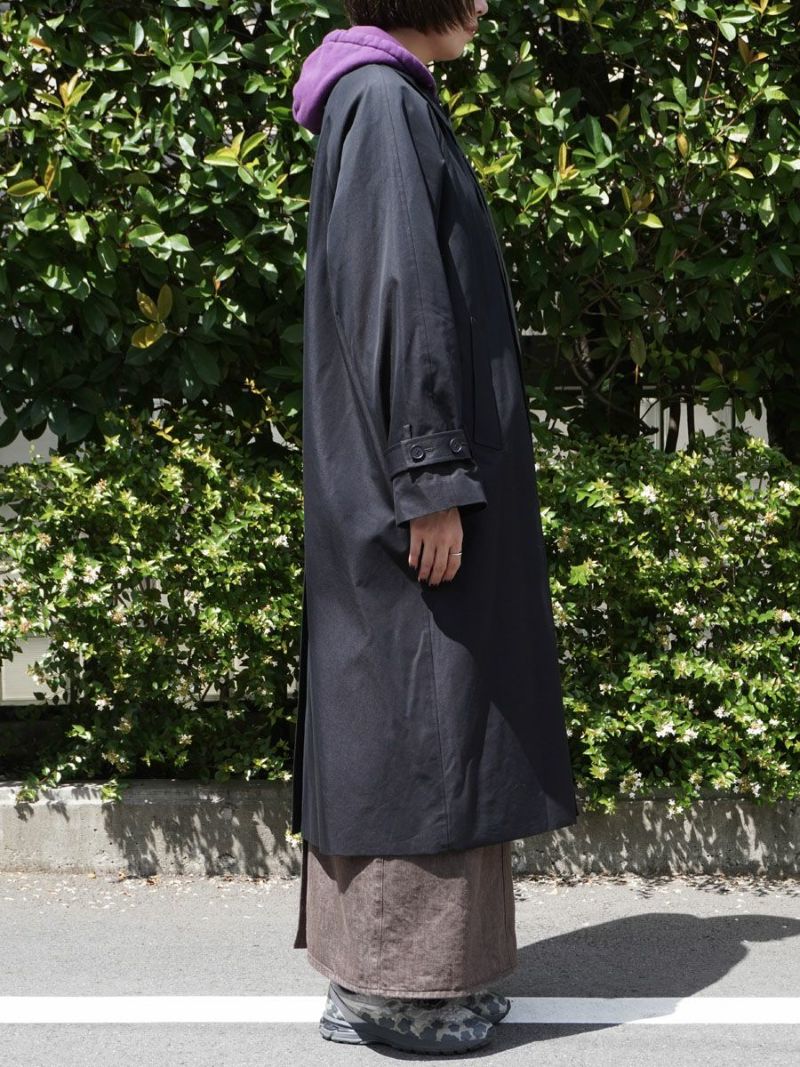 MY BASIC TRENCH COAT[BLACK] | 1LDK (ワンエルディーケー) 公式サイト
