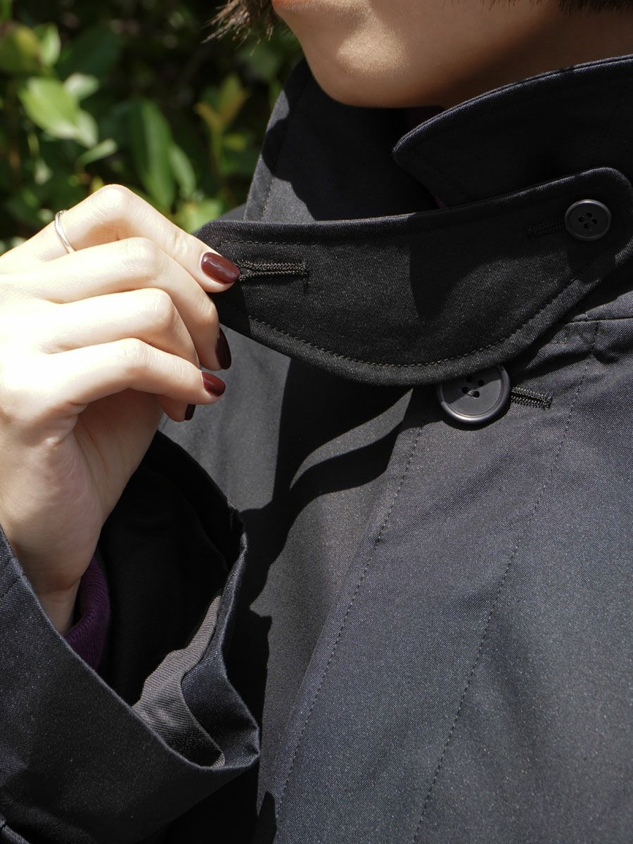 MY BASIC TRENCH COAT[BLACK] | 1LDK (ワンエルディーケー) 公式サイト