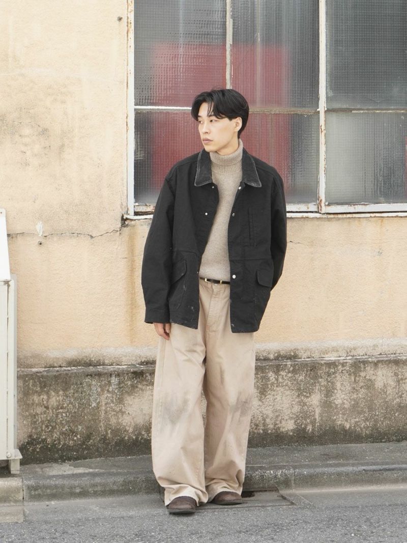MOLESKIN WORK JACKET[BLACK] | 1LDK (ワンエルディーケー) 公式サイト