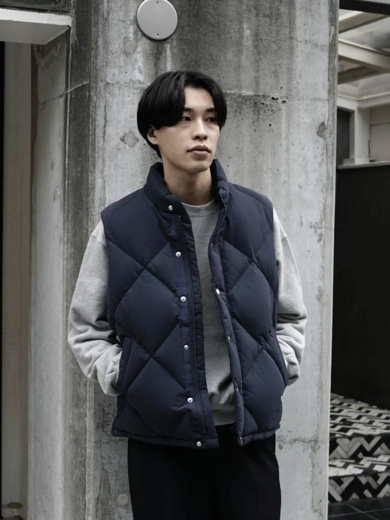ジャケット・アウター UNIVERSAL PRODUCTS. / DOWN VEST / 2 SALE 50%OFF】[233-60402]UNIVERSAL PRODUCTS.(ユニバーサルプロダクツ