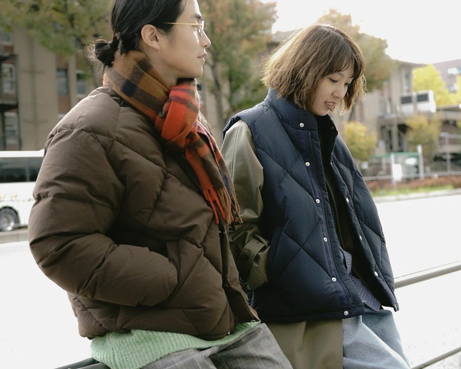 QUILT DOWN VEST[D.NAVY] | 1LDK (ワンエルディーケー) 公式サイト