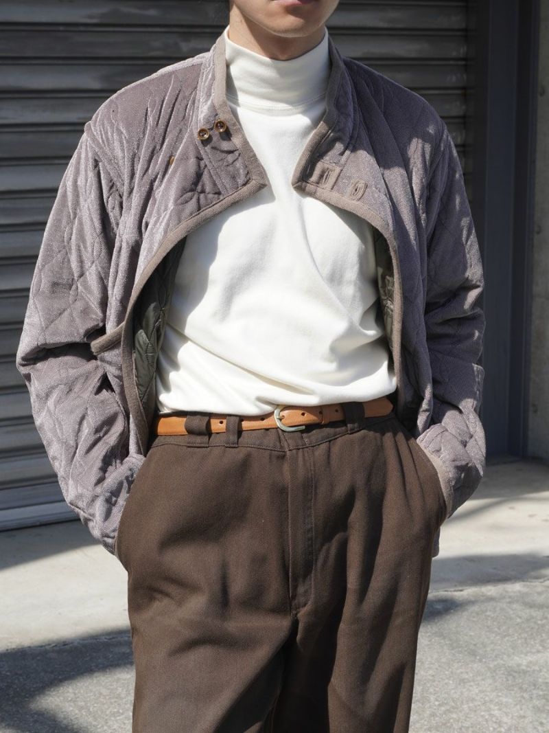 Mil Mock Neck Long Sleeve -INTERLOCK-[IVORY] | 1LDK (ワンエル