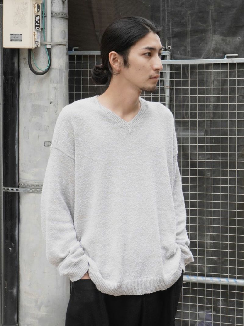 V-neck sweater[IVORY] | 1LDK (ワンエルディーケー) 公式サイト