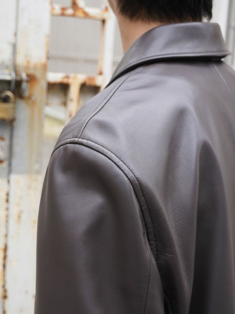 ジャケット・アウター REVERBERATE LONG TAILORED JACKET TAILORED LEATHER JACKET[BROWN] | 1LDK (ワンエルディーケー) 公式サイト