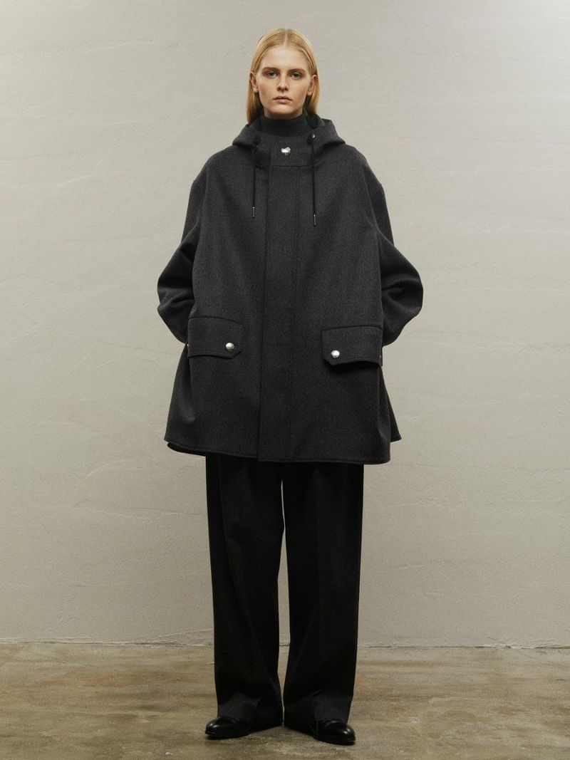 M-64 FRENCH A-LINE PARKA[CHARCOAL GRAY] | 1LDK (ワンエルディーケー