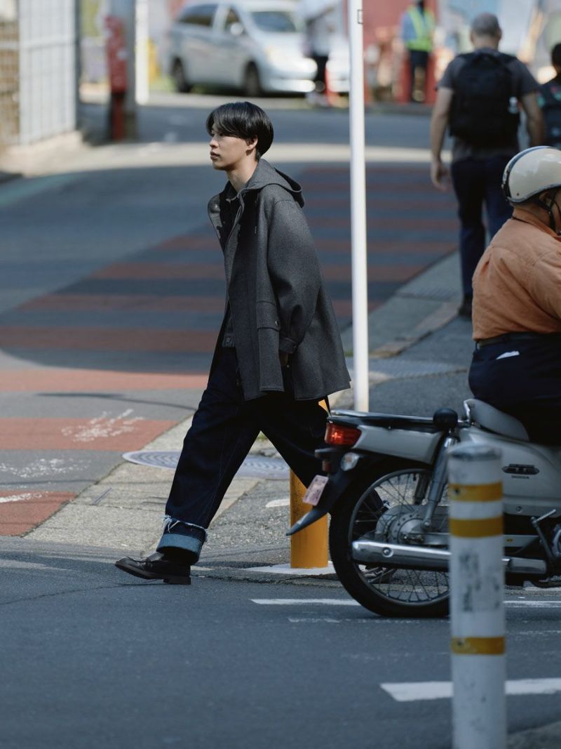 M-64 FRENCH A-LINE PARKA[CHARCOAL GRAY] | 1LDK (ワンエルディーケー