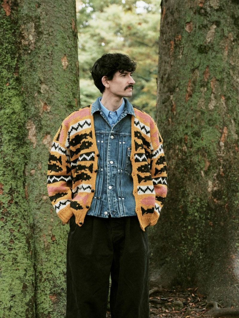 トリココムデギャルソン ウール　ドット柄カーディガン トリココムデギャルソンtricot COMME des GARCONS ウールドット