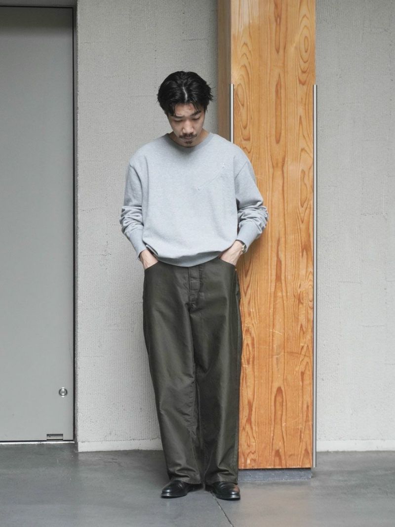 HEAVY KANOKO V-NECK P/O[HEATHER GREY] | 1LDK (ワンエルディーケー