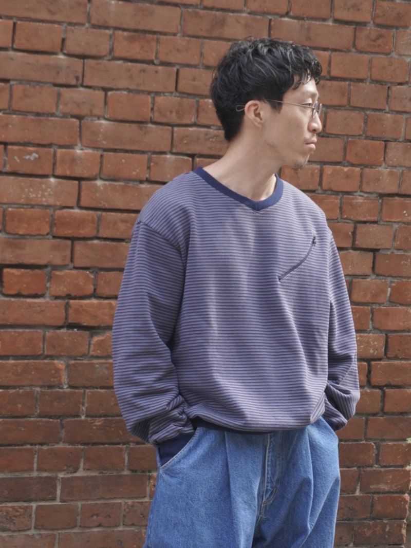 y*a様 PWA HEAVY KANOKO V-NECK P/O NAVY M HEAVY KANOKO V-NECK P/O[NAVY BD] | 1LDK (ワンエルディーケー) 公式