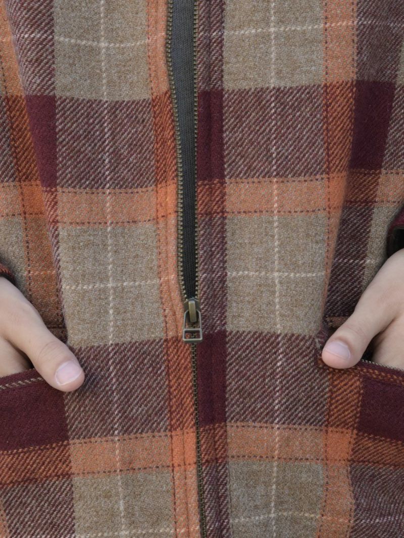 ジャケット・アウター PWA REFINE-WOOL CHK DRIZZLER REFINE-WOOL CHK DRIZZLER[BEIGE CHECK] | 1LDK (ワンエルディーケー