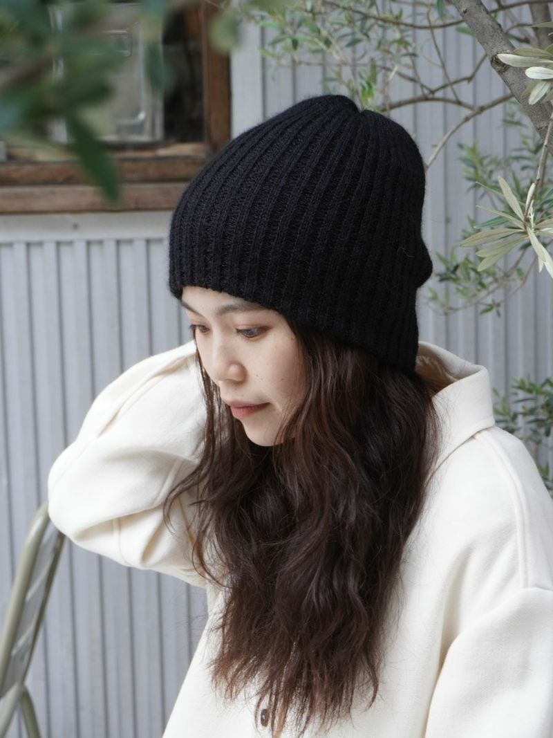 ALPACA BEANIE[BLACK] | 1LDK (ワンエルディーケー) 公式サイト