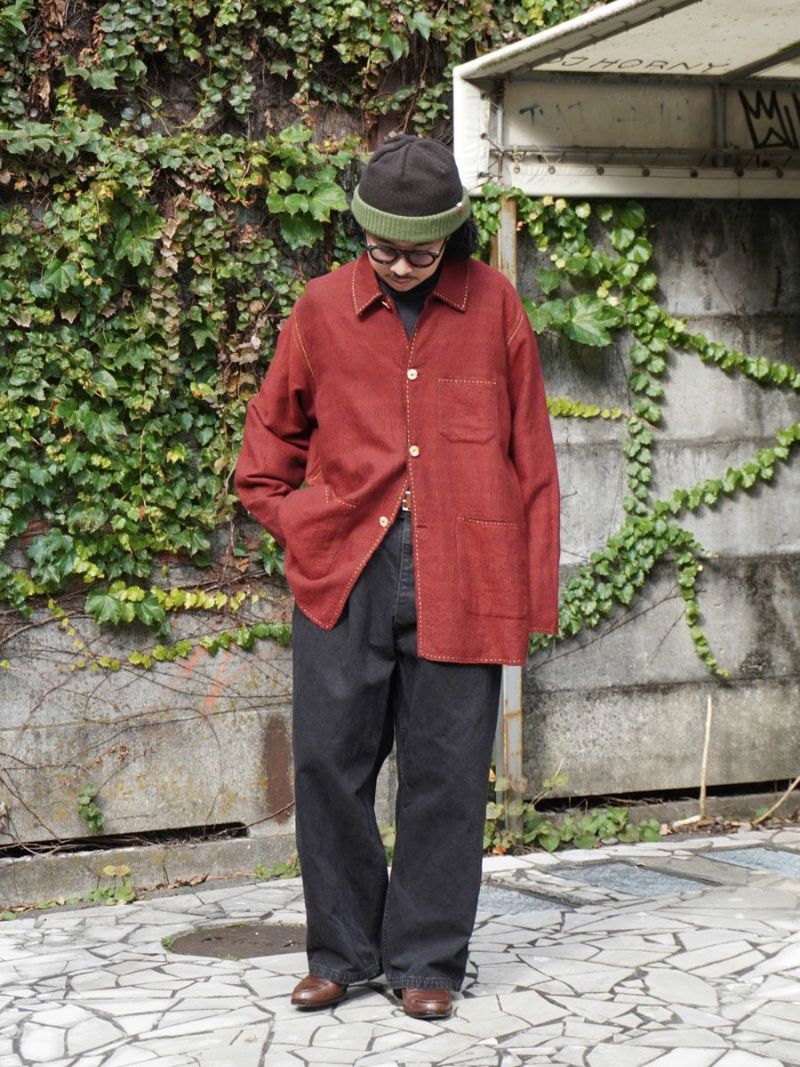 Railway pants[BLACK] | 1LDK (ワンエルディーケー) 公式サイト