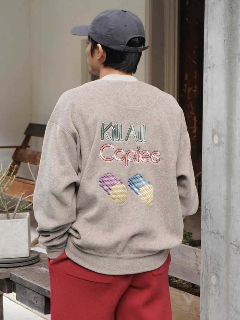 FREE SWEAT SHIRT (capsule game)[GREIGE] | 1LDK (ワンエルディーケー