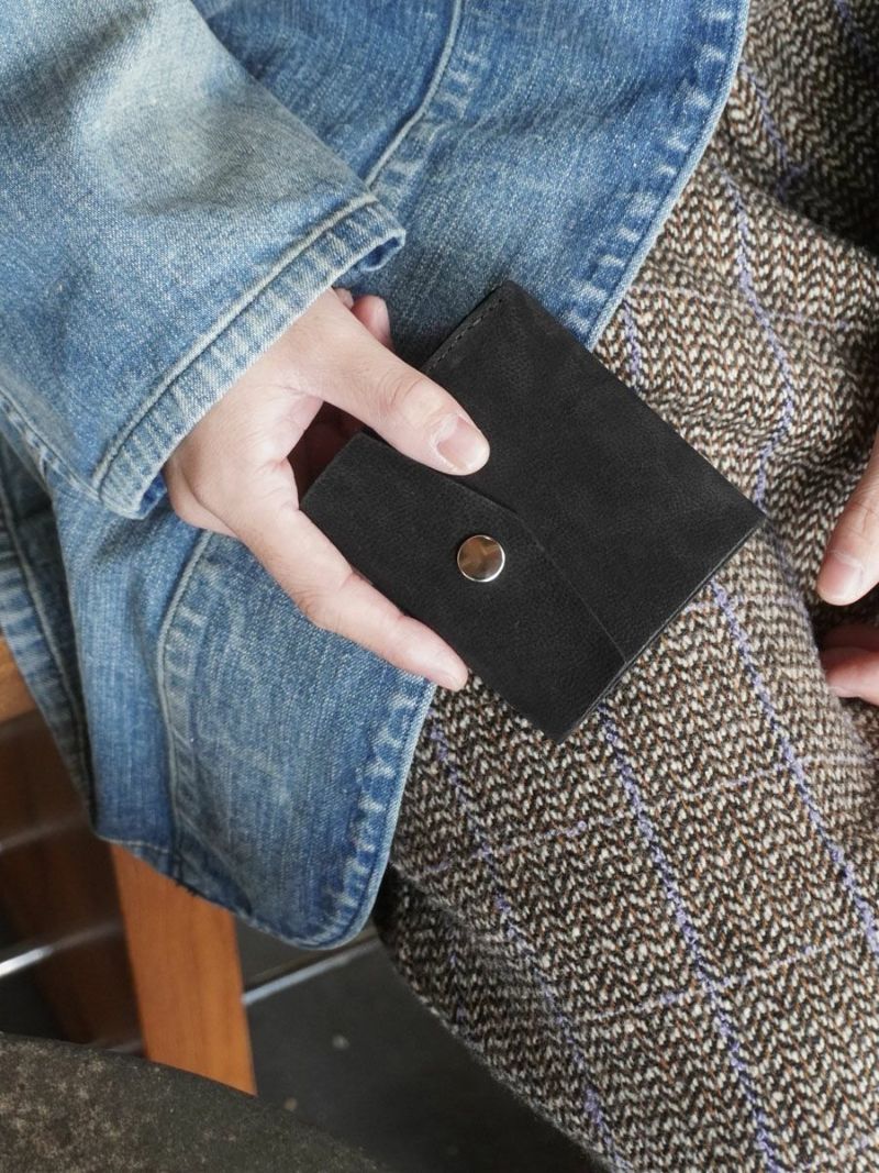 CAMEL × ECOLUX MINI WALLET 1LDK EXCLUSIVE[BLACK × BLACK] | 1LDK
