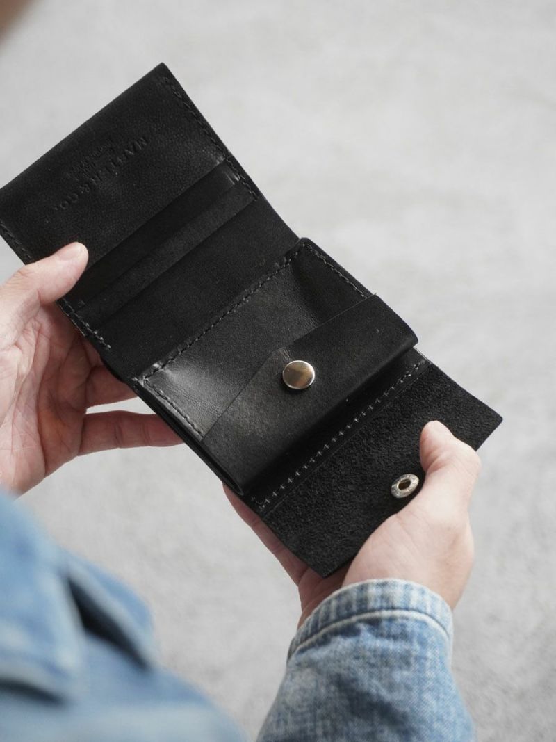 CAMEL × ECOLUX MINI WALLET 1LDK EXCLUSIVE[BLACK × BLACK] | 1LDK