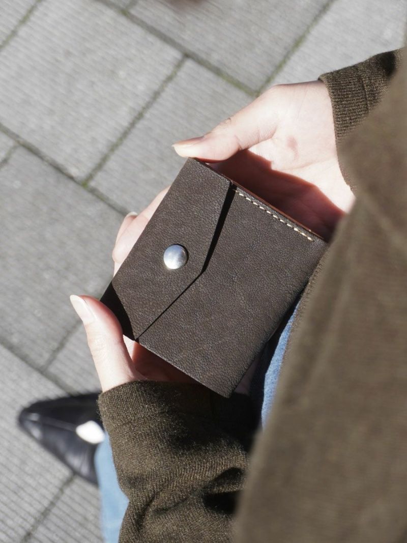 CAMEL × ECOLUX MINI WALLET 1LDK EXCLUSIVE[BROWN × NATURAL] | 1LDK