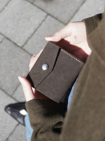 CAMEL × ECOLUX MINI WALLET 1LDK EXCLUSIVE[BLACK × BLACK] | 1LDK