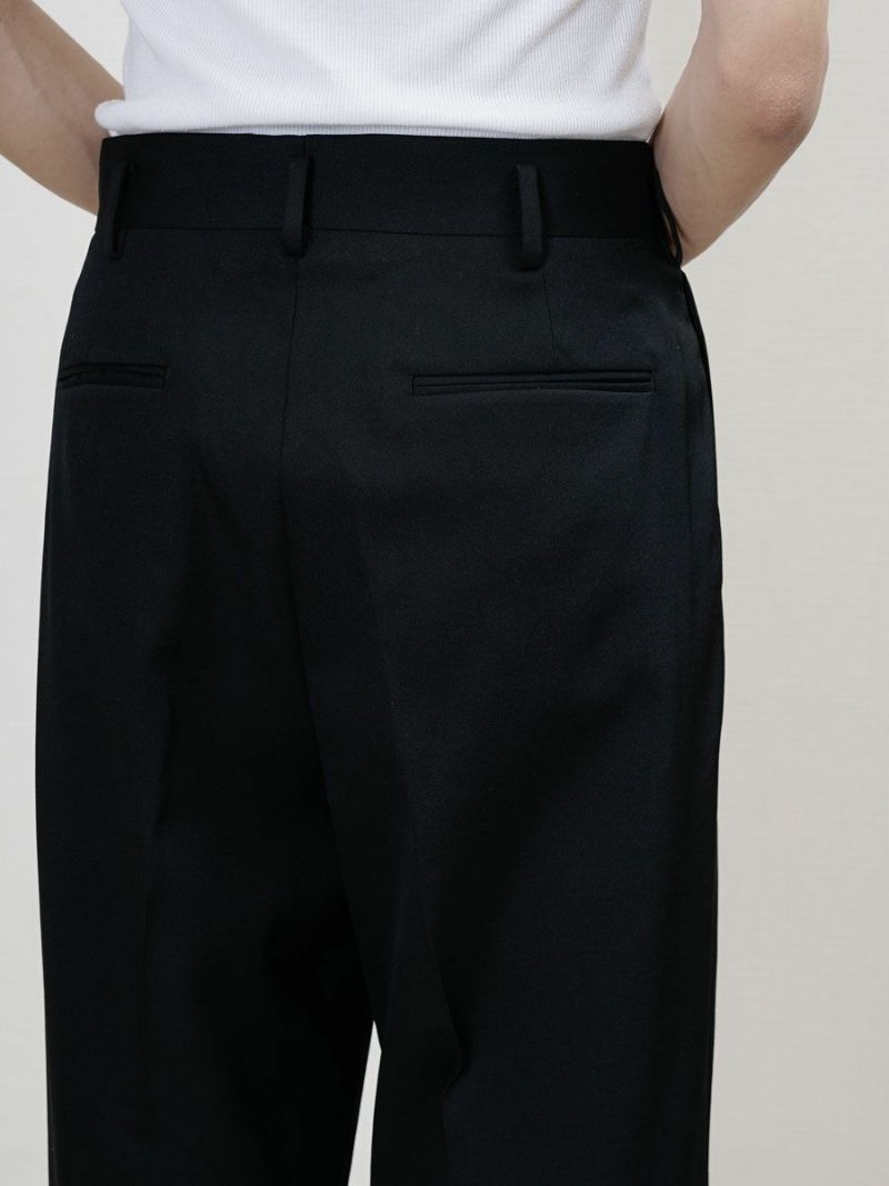 Impressive Trousers[BLACK] | 1LDK (ワンエルディーケー) 公式サイト