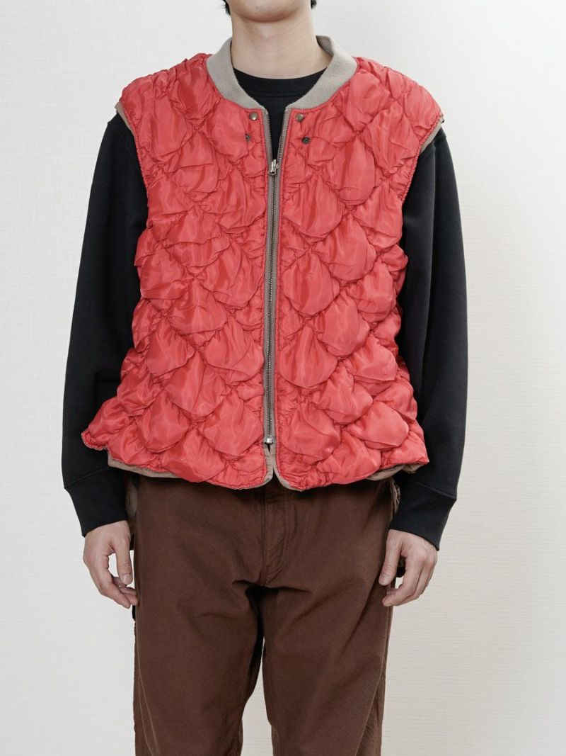 REVERSIBLE VEST[ORANGE] | 1LDK (ワンエルディーケー) 公式サイト