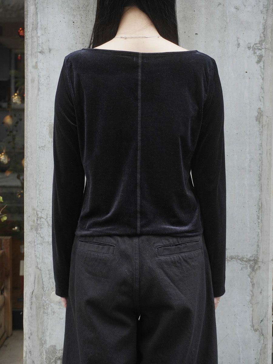 SHEER VELOUR CARDIGAN[BLACK] | 1LDK (ワンエルディーケー) 公式サイト