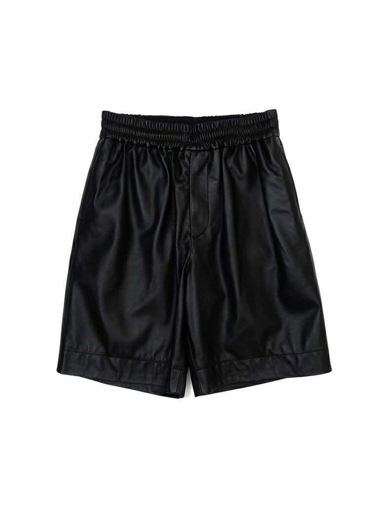 LEATHER EASY SHORTS[BLACK] | 1LDK (ワンエルディーケー) 公式サイト