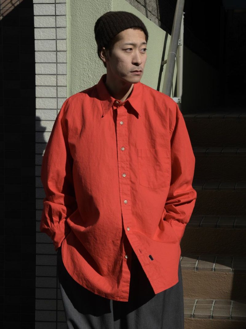 3 Button Regular Collar SH[Red] | 1LDK (ワンエルディーケー) 公式サイト