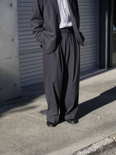 46G SOLARO Gurkha Pants[CHARCOAL BLACK] | 1LDK (ワンエルディーケー