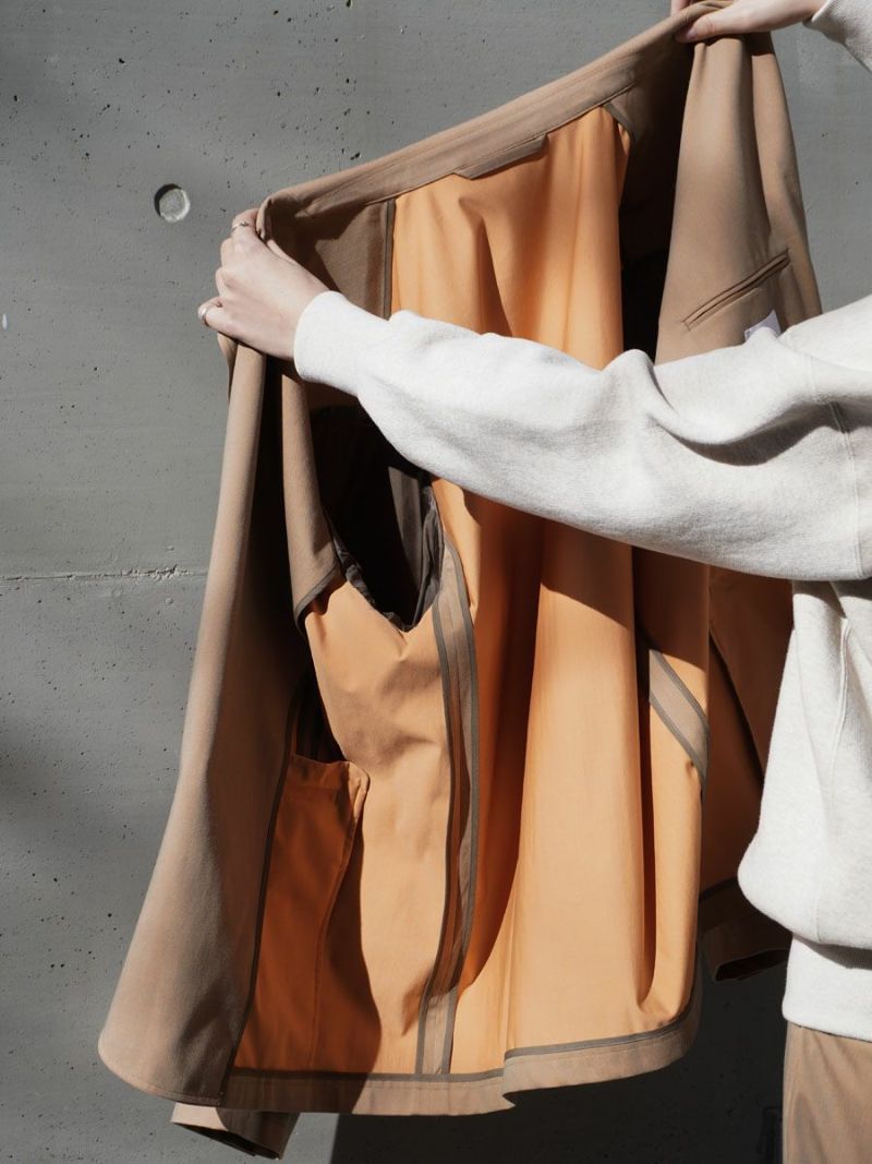 46G SOLARO 2B Jacket[KHAKI ORANGE] | 1LDK (ワンエルディーケー