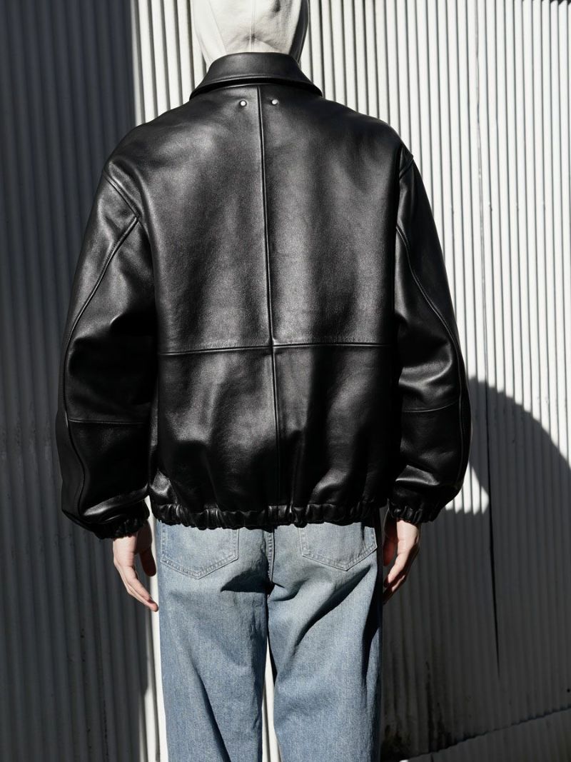 【大幅値下げ】 LANDLORD ジャケット 美品 SHEEP LEATHER ZIP SHORT JACKET[BLACK] | 1LDK (ワンエルディーケー