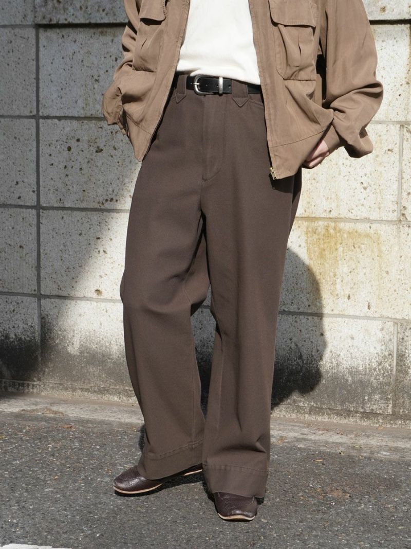 Unlikely Cowboy Trousers[Brown] | 1LDK (ワンエルディーケー) 公式サイト