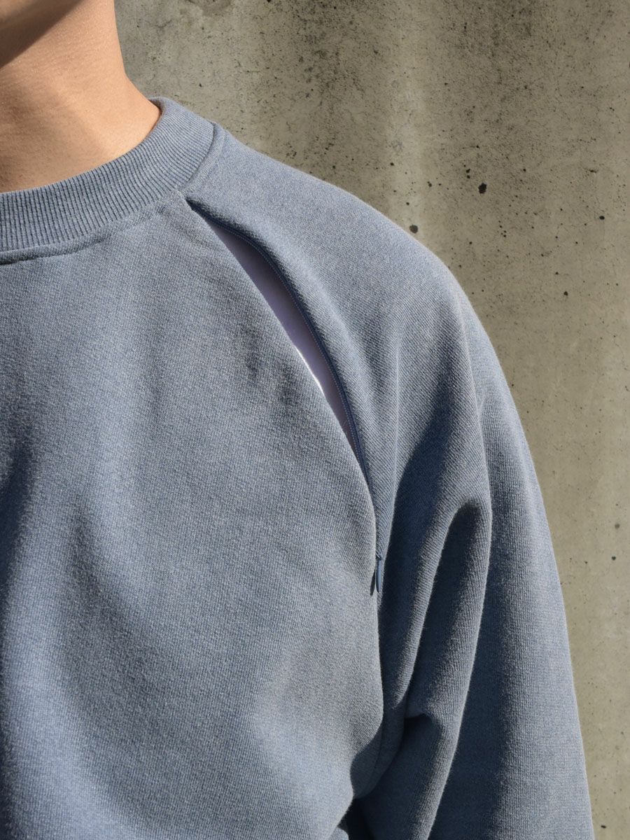 Ventilated Sweatshirt[BLUE] | 1LDK (ワンエルディーケー) 公式サイト