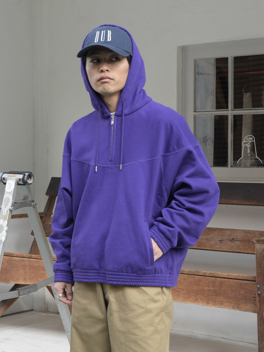 Cup shoulder sweat-shirt[PURPLE] | 1LDK (ワンエルディーケー) 公式