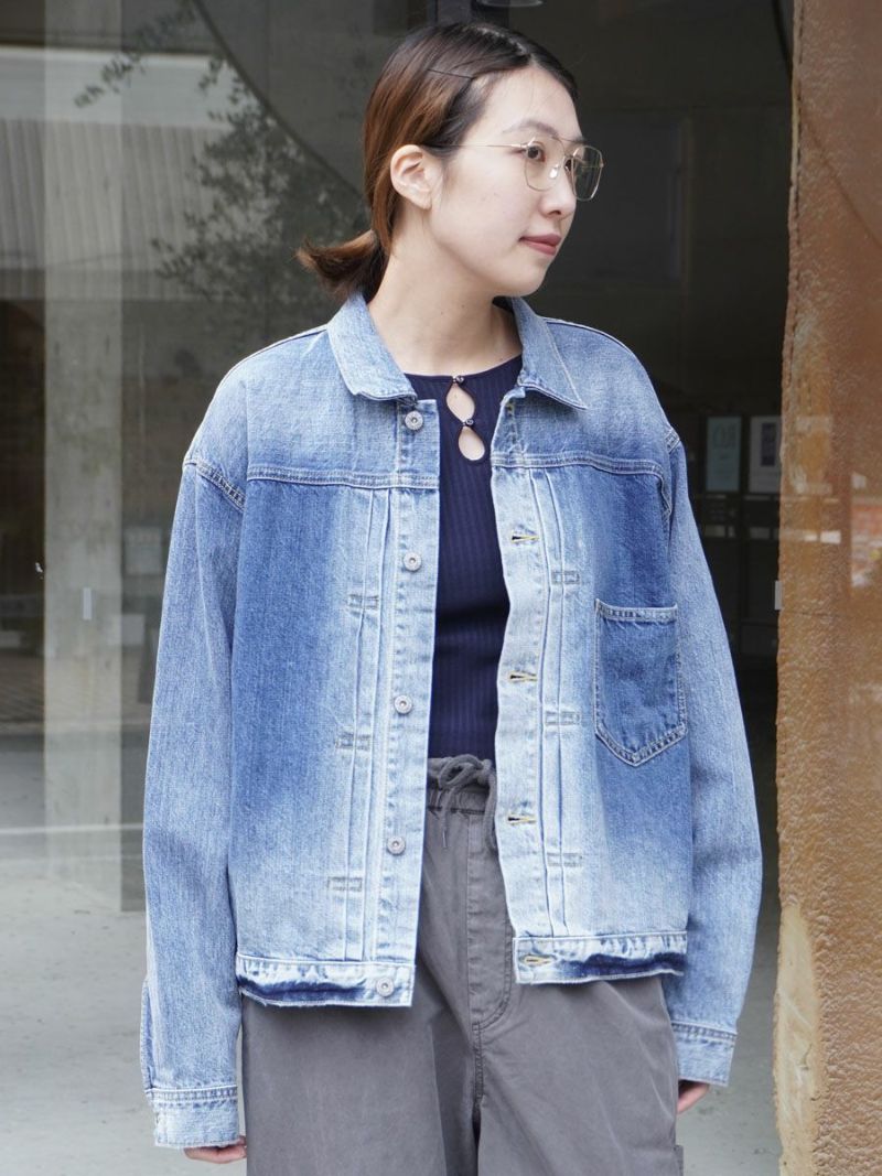 TYPE 1 HEMP DENIM JACKET[BLUE] | 1LDK (ワンエルディーケー) 公式サイト