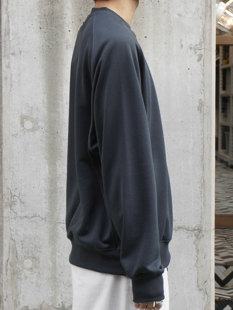 TECH SWEAT CREW FREEDOM SLEEVE[INK BLACK] | 1LDK (ワンエルディー