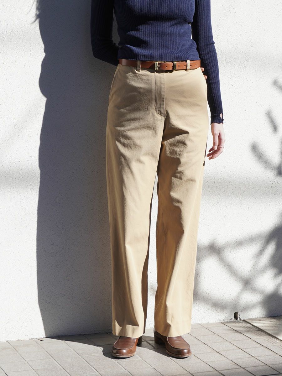PABLO VINCI Chino slacks ベージュ Chino Slacks[BEIGE] | 1LDK (ワンエルディーケー) 公式サイト