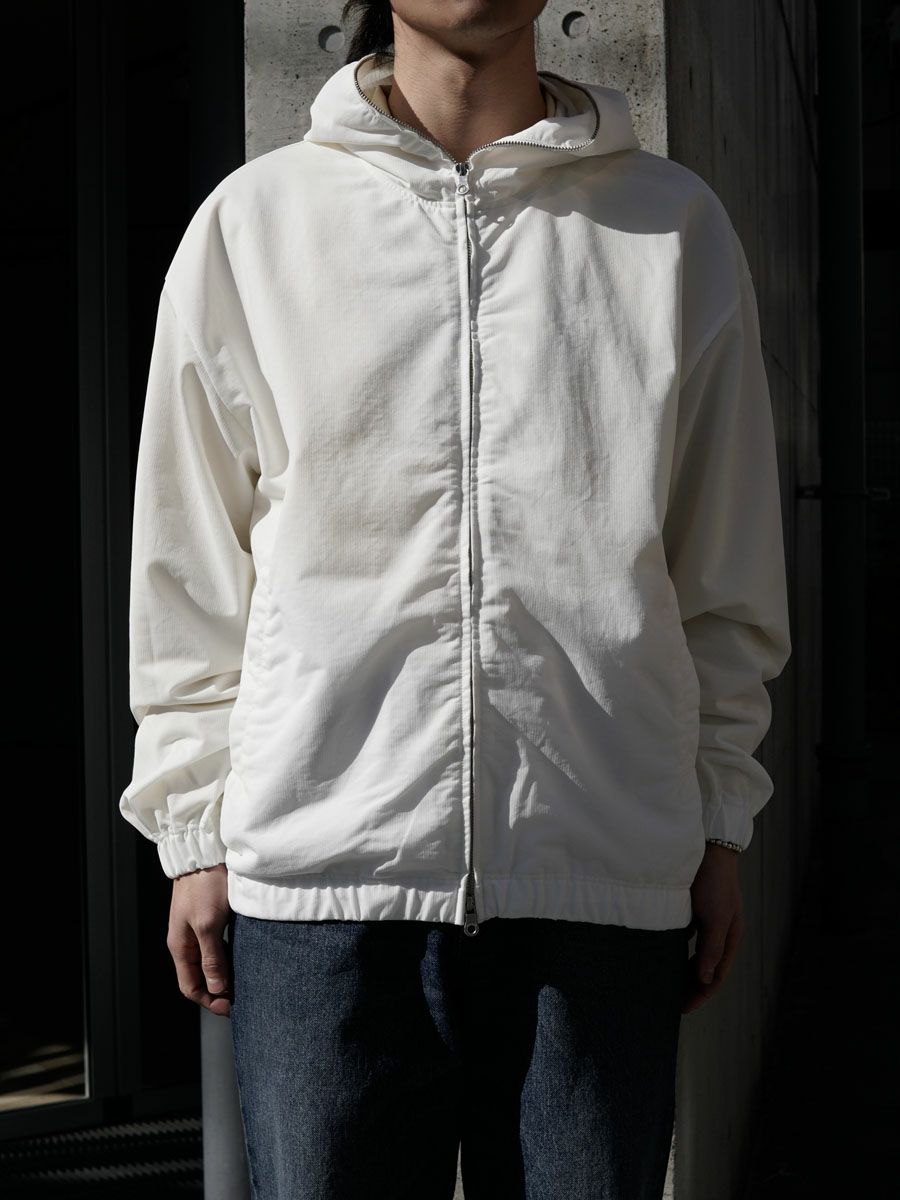 36G Nylon Hoodie[WHITE DYE] | 1LDK (ワンエルディーケー) 公式サイト
