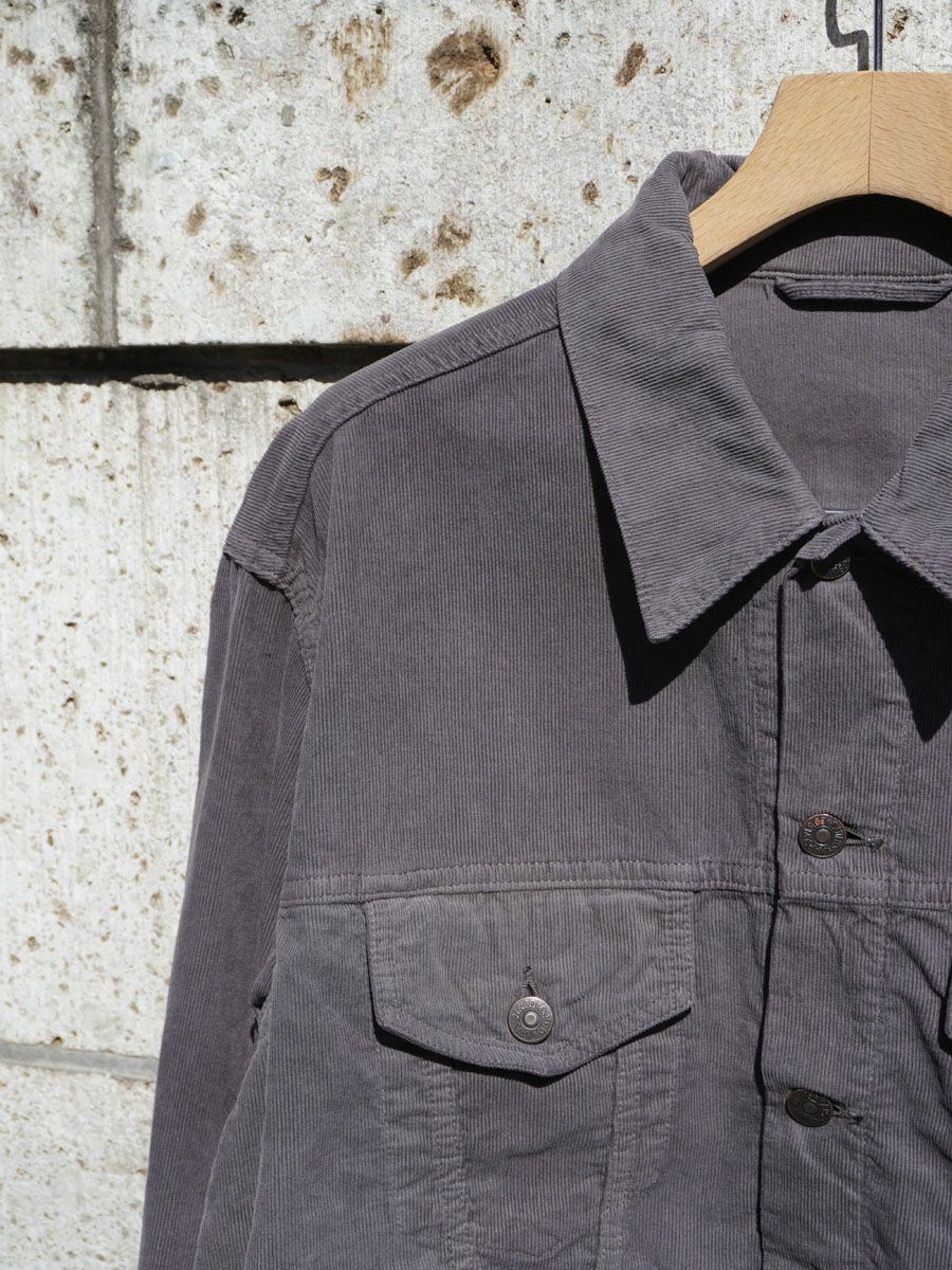 Cotton Corduroy T-3 Jacket[GREY] | 1LDK (ワンエルディーケー) 公式