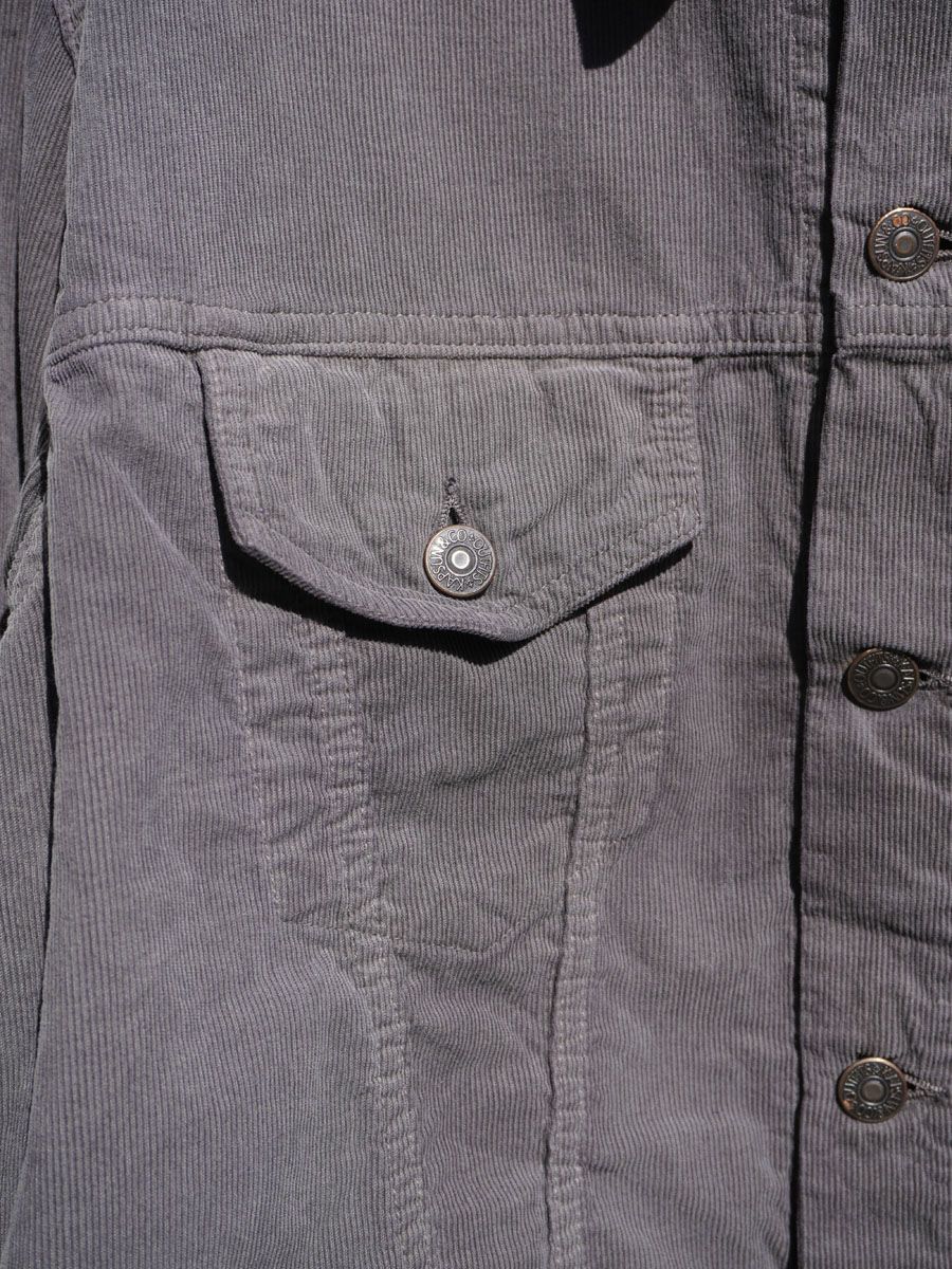 Cotton Corduroy T-3 Jacket[GREY] | 1LDK (ワンエルディーケー) 公式