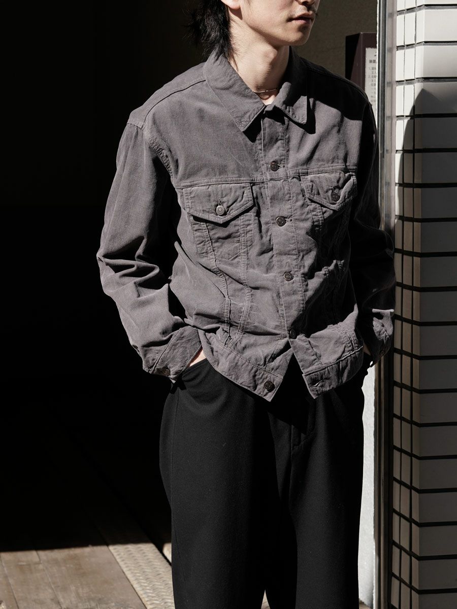 Cotton Corduroy T-3 Jacket[GREY] | 1LDK (ワンエルディーケー) 公式