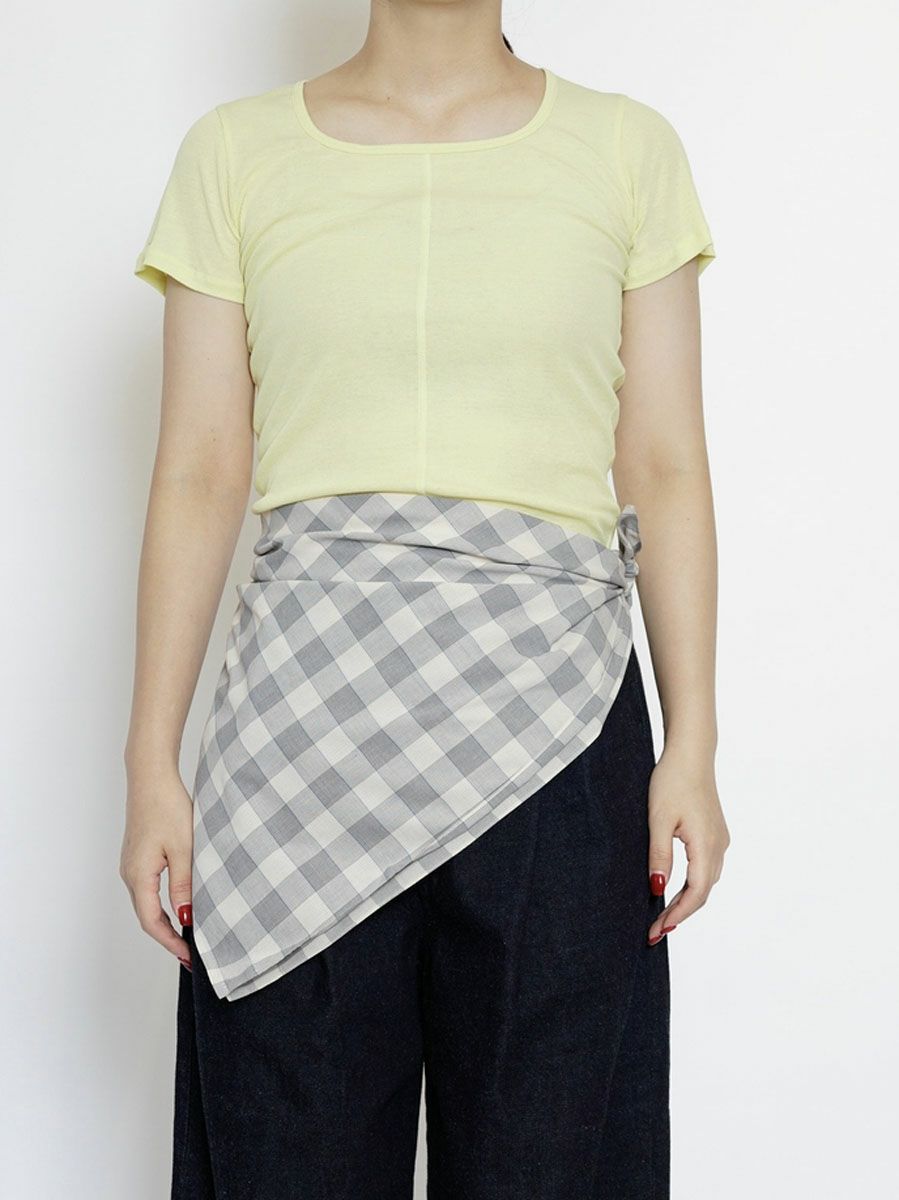 ORIGINAL CHECK BIG BANDANA[GREEN] | 1LDK (ワンエルディーケー) 公式